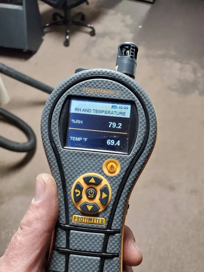 Moisture meter humidity assessment for Fire & Smoke Damage Restoration in Biddeford